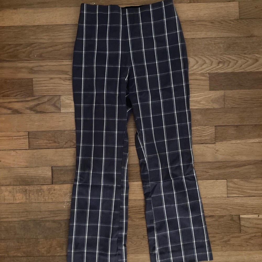 Blue “A New Day” Ankle-length Trousers